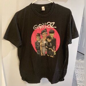 Gorillaz Humanz Portrait Black Tultex T-Shirt size large